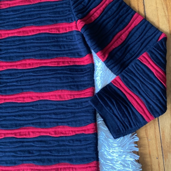 Women’s Rodier ribbed warm horizontal stripes formal casual jacket , size L - Picture 5 of 13